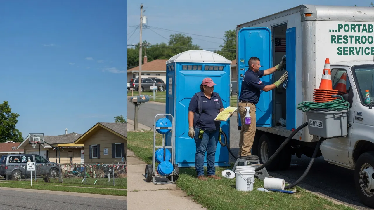 Portable Toilet Rental in Caledonia, IL near me